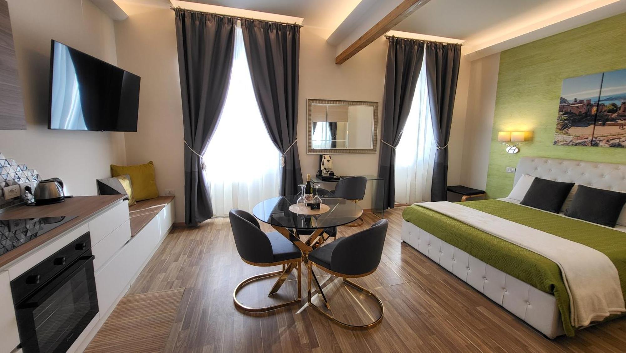 I Due Grifoni Studio Flat Taormine Extérieur photo